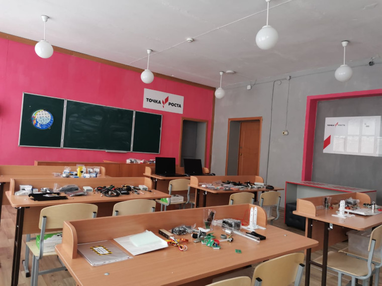 Открытие центра "Точка роста".
